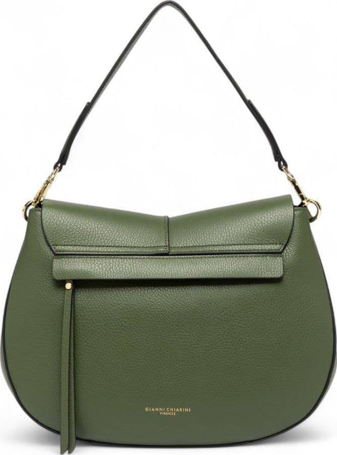 GIANNI CHIARINI Gianni Chiarini Borsa a tracolla Helena Round Deep Fir Donna verde - 6037COMMGRNNAOP14051 - 4