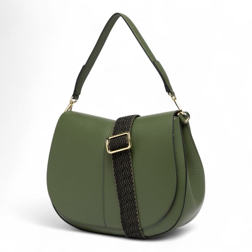 GIANNI CHIARINI Gianni Chiarini Borsa a tracolla Helena Round Deep Fir Donna verde - 6037COMMGRNNAOP14051 - 6