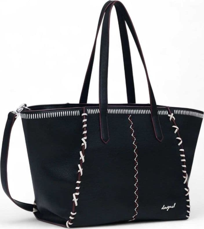 DESIGUAL Desigual shopping Manhattan Donna Nero - 25WAXP95-2000-U - 5