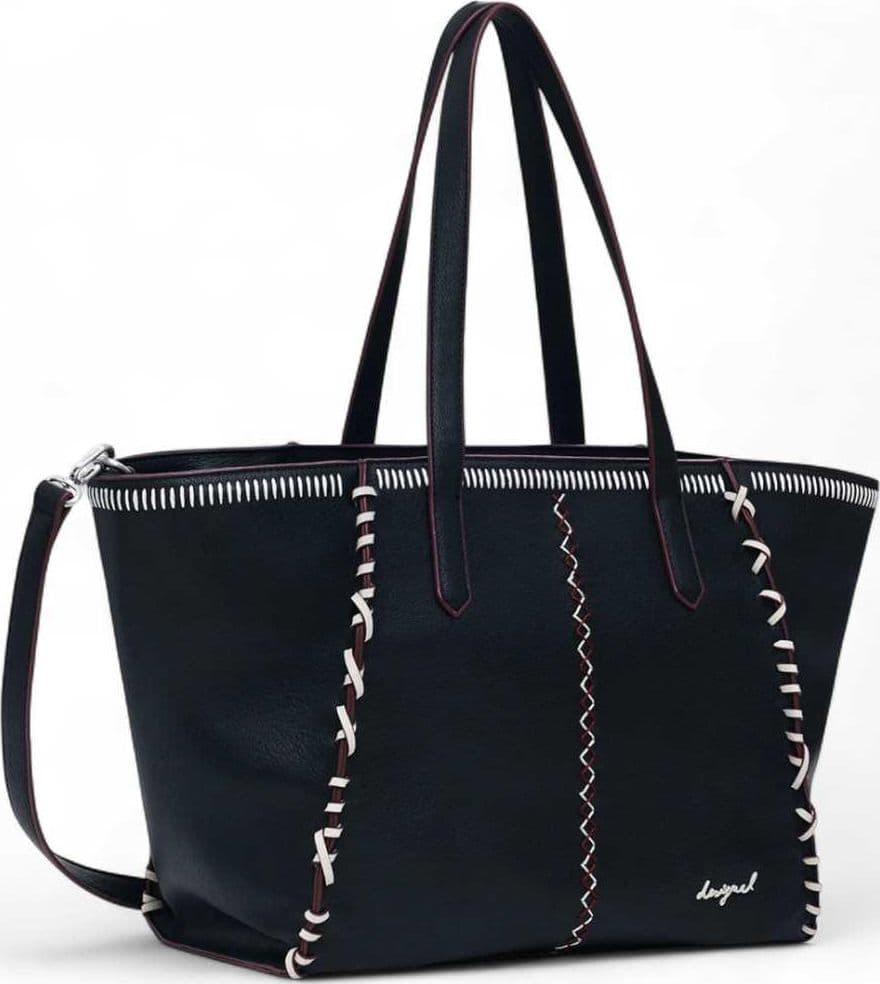DESIGUAL Desigual shopping Manhattan Donna Nero - 25WAXP95-2000-U - 6