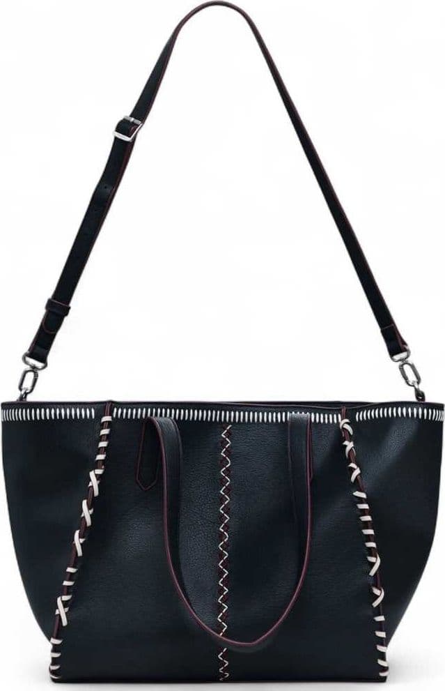 DESIGUAL Desigual shopping Manhattan Donna Nero - 25WAXP95-2000-U - 8