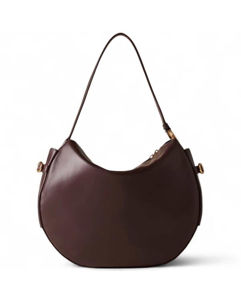 Borbonese  Borsa Hobo Castano/Mushroom Donna - 91010103-AU5-069 - 3
