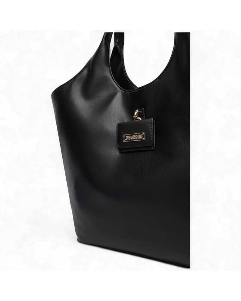 Love Moschino  Borsa a spalla Donna Nero - JC4392PP0NKN0000 - 3
