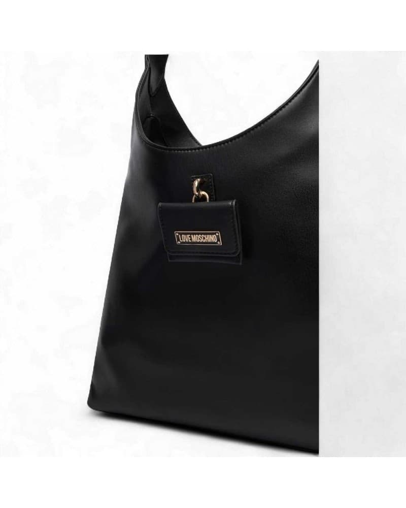 Love Moschino  Borsa a spalla Donna Nero - JC4393PP0NKN0000 - 3