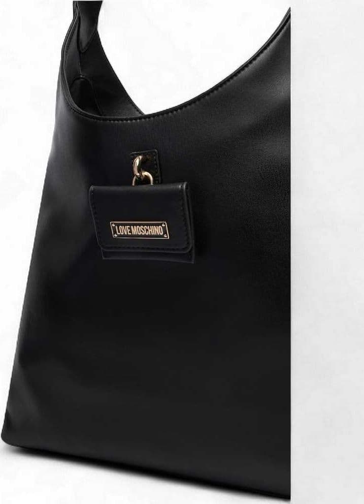 Love Moschino  Borsa a spalla Donna Nero - JC4393PP0NKN0000 - 4