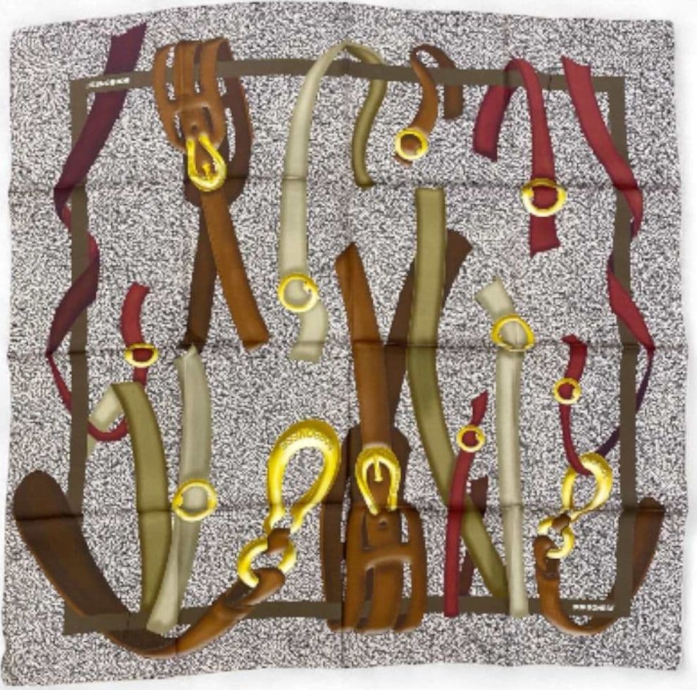 Borbonese  Foulard Cinghie Donna Seta OP NATURALE - 91060067-0143-306 - 2