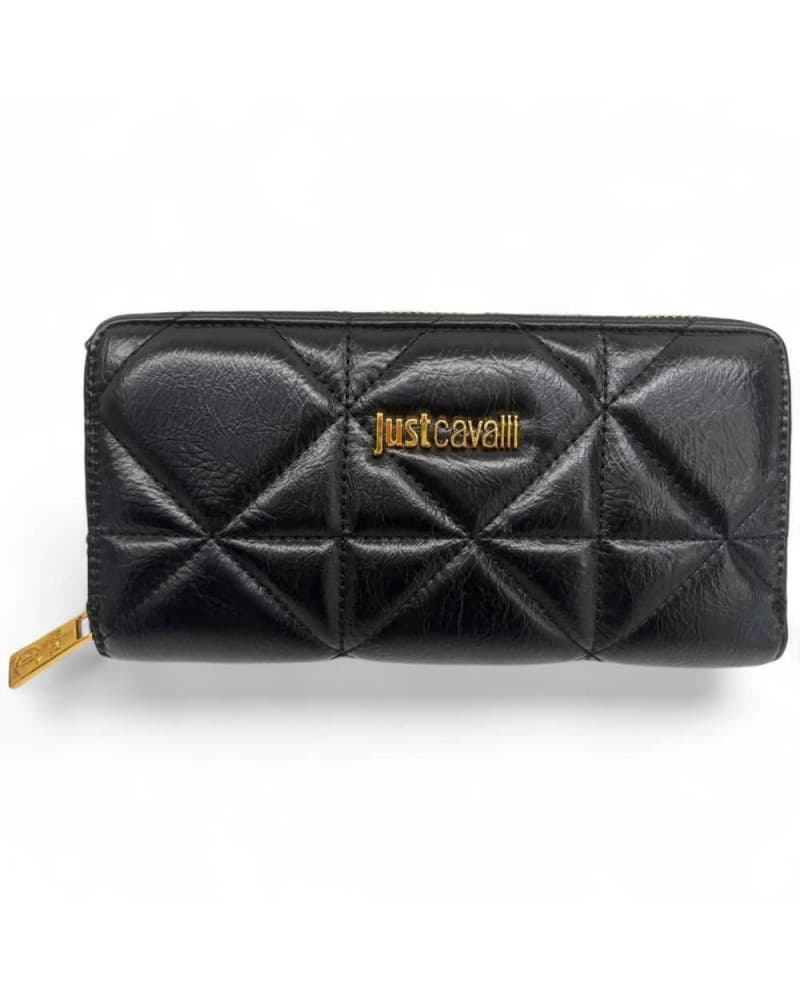 JUST CAVALLI Portafoglio  Donna Nero - 79RA5PI1ZSD24899 - 7