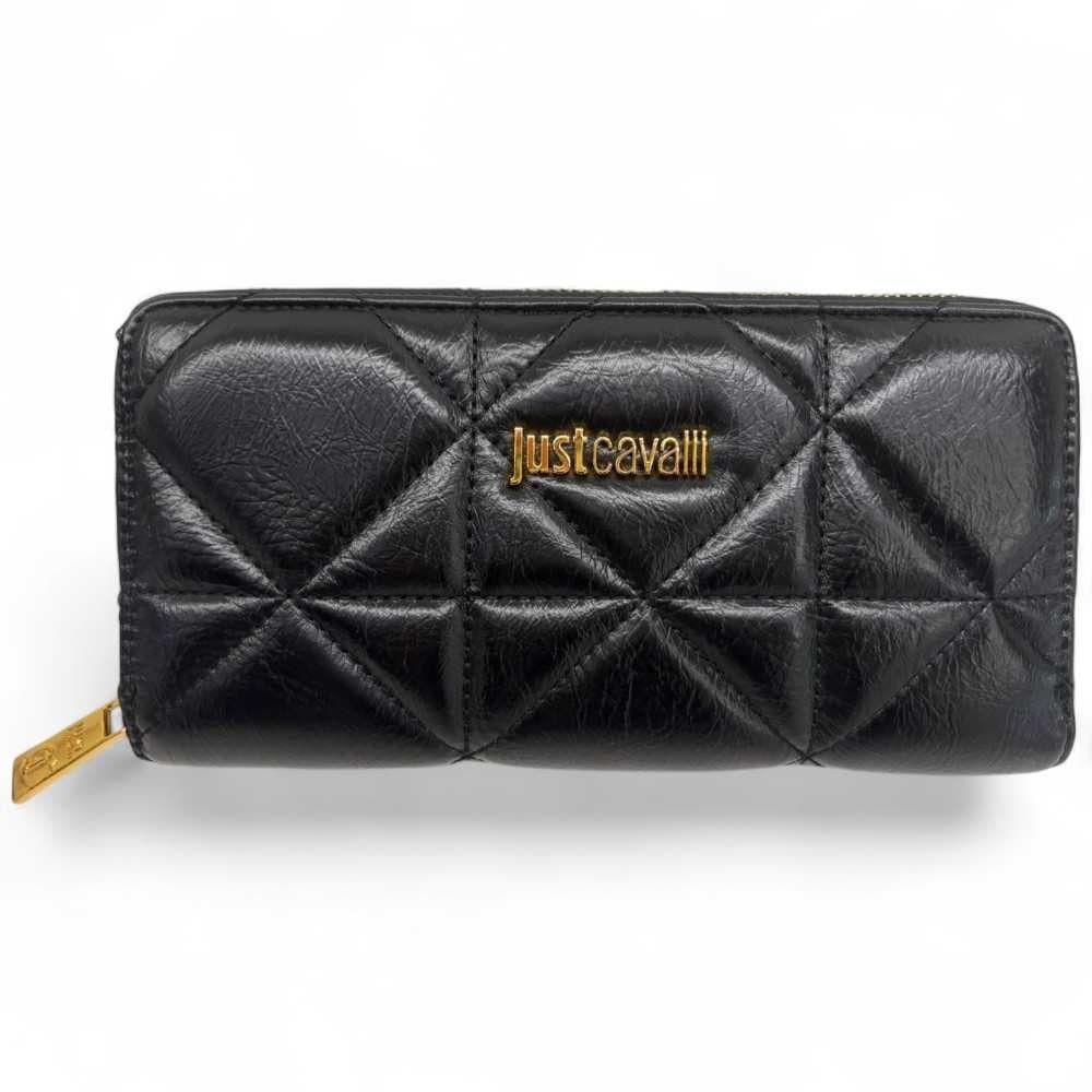 JUST CAVALLI Portafoglio  Donna Nero - 79RA5PI1ZSD24899 - 2