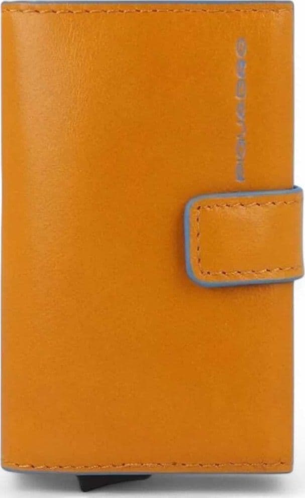 PIQUADRO Piquadro Portacarte Blu Square Unisex Giallo Pelle - PP5649B2BLR-G - 2