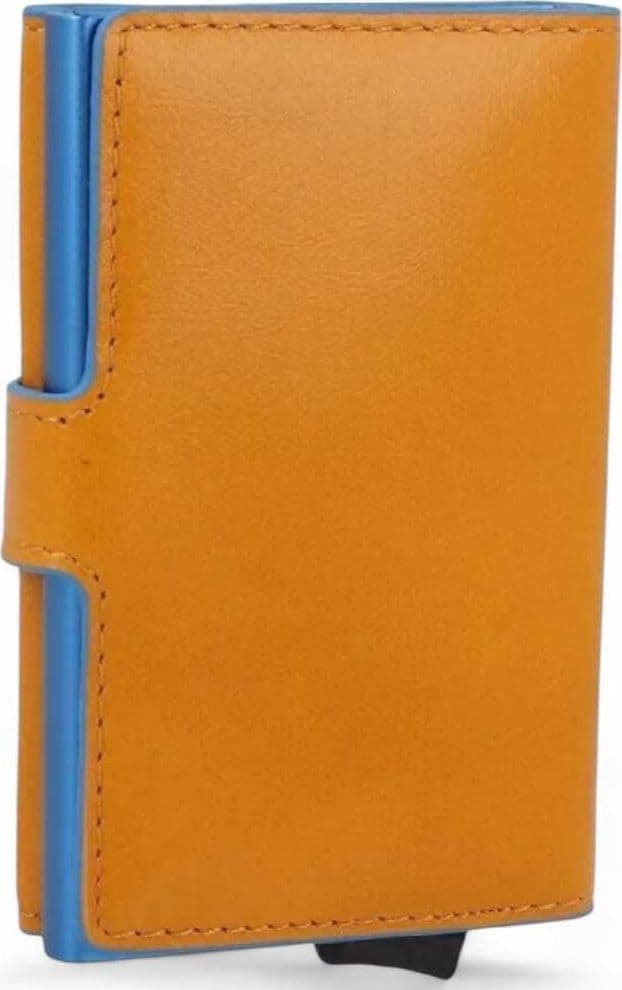 PIQUADRO Piquadro Portacarte Blu Square Unisex Giallo Pelle - PP5649B2BLR-G - 4