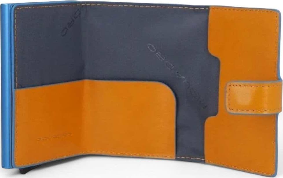 PIQUADRO Piquadro Portacarte Blu Square Unisex Giallo Pelle - PP5649B2BLR-G - 6