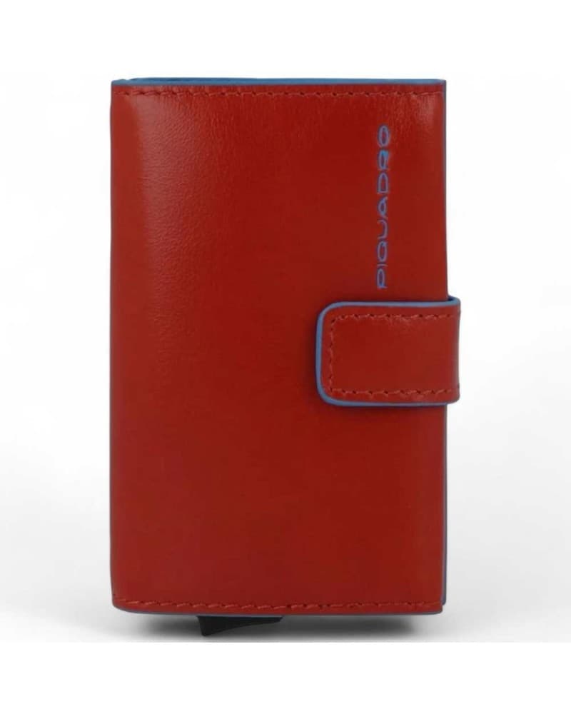 PIQUADRO Piquadro Portacarte Blu Square Unisex Marrone Pelle - PP5649B2BLR-CU4 - 7