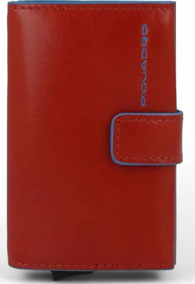 PIQUADRO Piquadro Portacarte Blu Square Unisex Marrone Pelle - PP5649B2BLR-CU4 - 2
