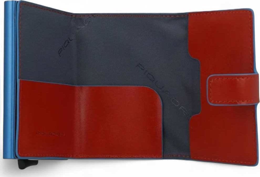 PIQUADRO Piquadro Portacarte Blu Square Unisex Marrone Pelle - PP5649B2BLR-CU4 - 6