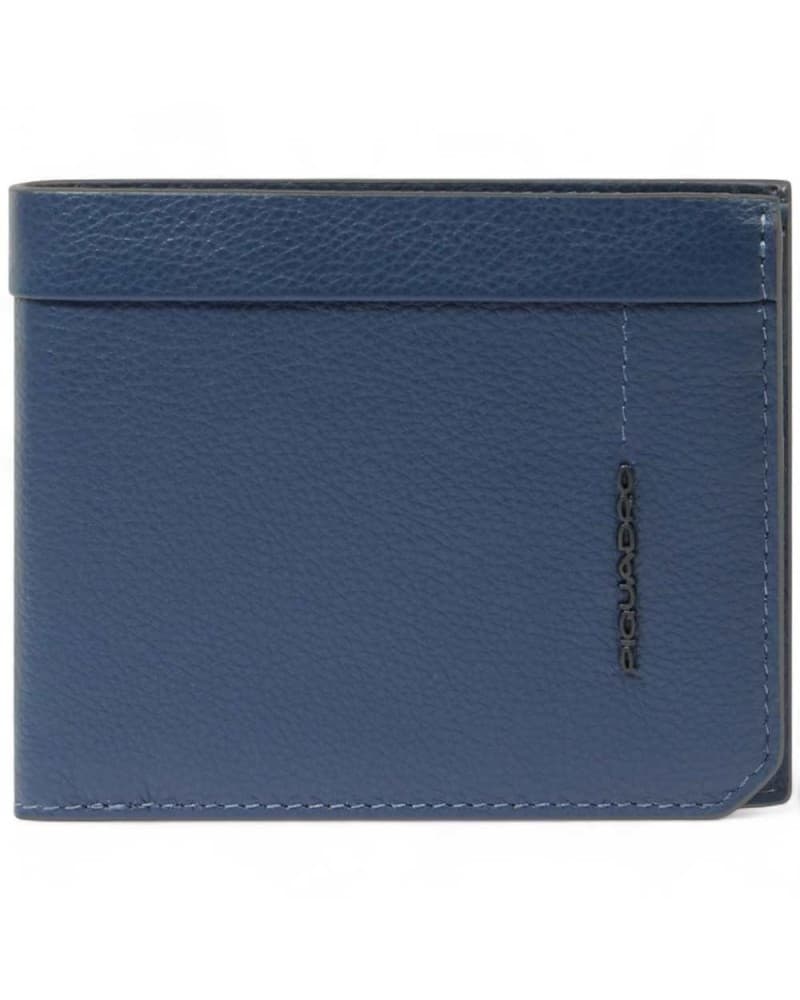 PIQUADRO Piquadro Portafoglio Kiri Uomo Pelle Blu - PU4518W137R-BLU - 9
