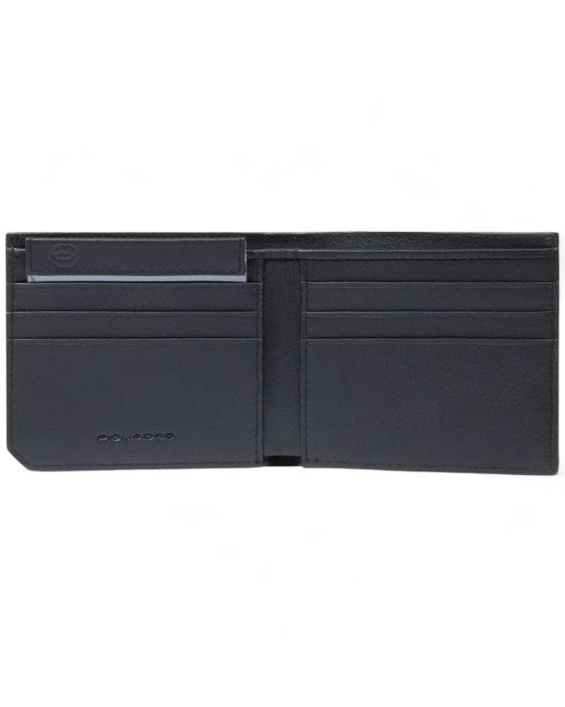 PIQUADRO Piquadro Portafoglio Kiri Uomo Pelle Nero - PU3891W137R-N - 7