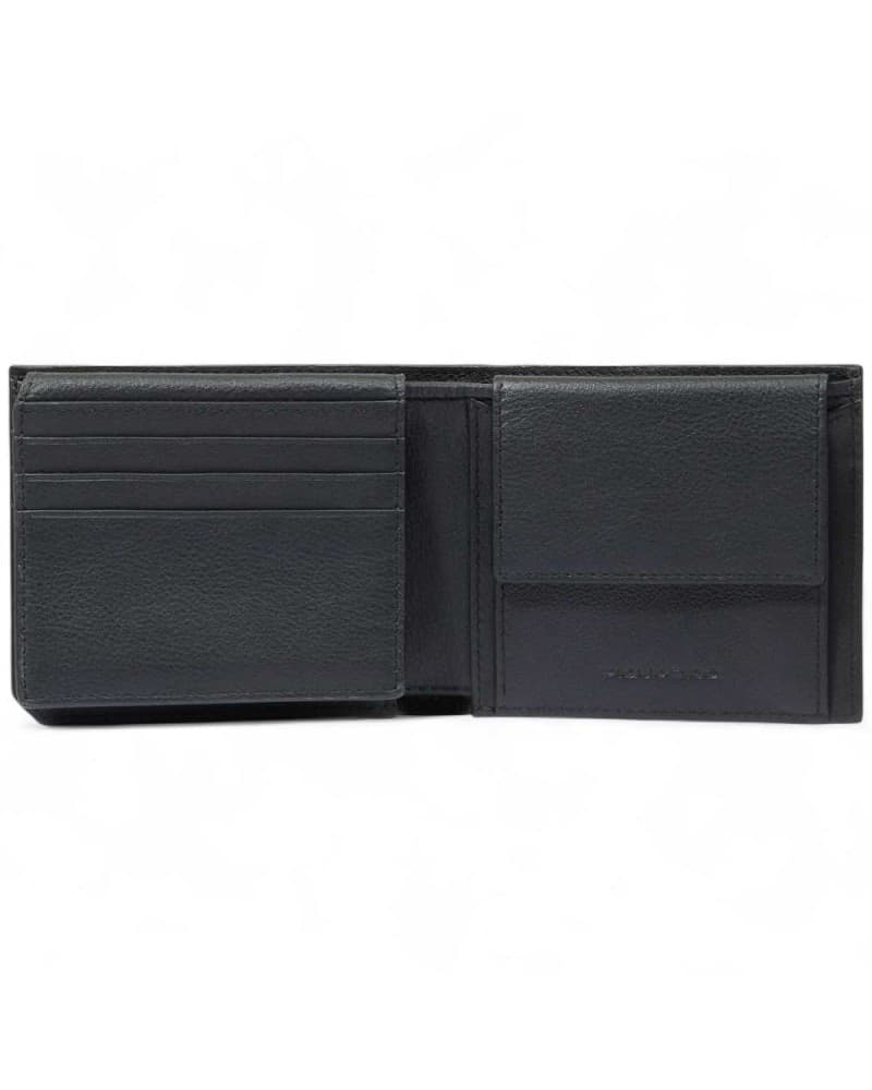 PIQUADRO Piquadro Portafoglio Kiri Uomo Pelle Nero - PU4518W137R-N - 7
