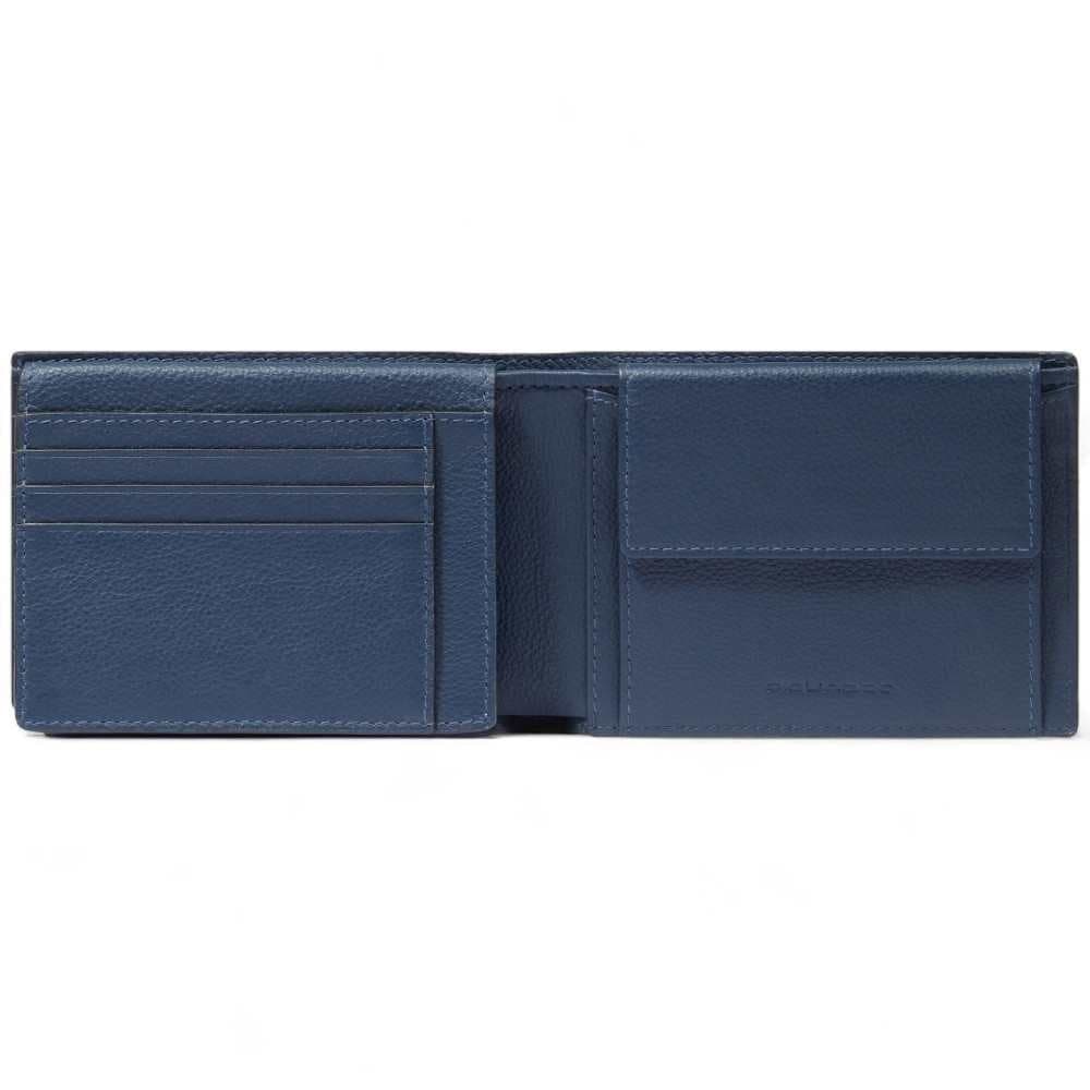PIQUADRO Piquadro Portafoglio W137r Uomo Pelle Blu - PU1392W137R-BLU - 8