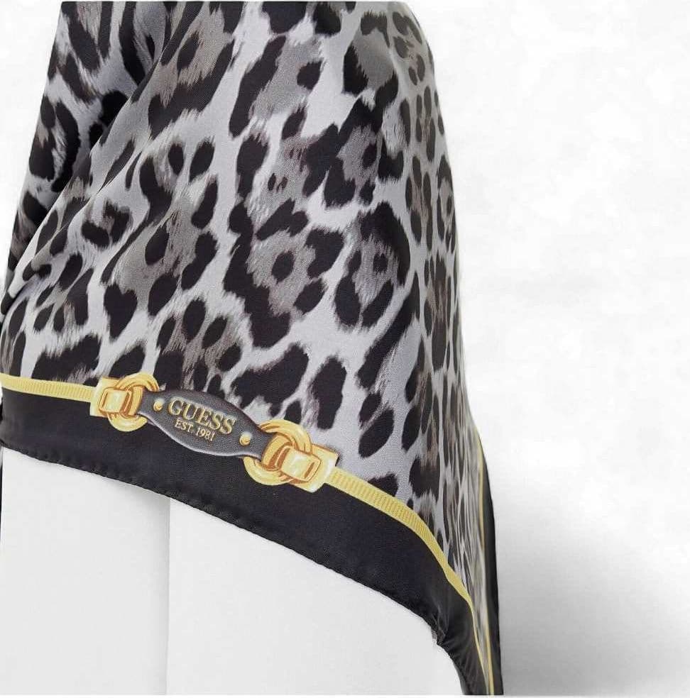 GUESS Sciarpa  Donna Leopardato - AW5376SIL90-LEO - 4