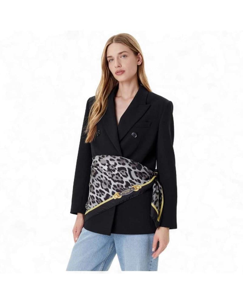 GUESS Sciarpa  Donna Leopardato - AW5376SIL90-LEO - 7