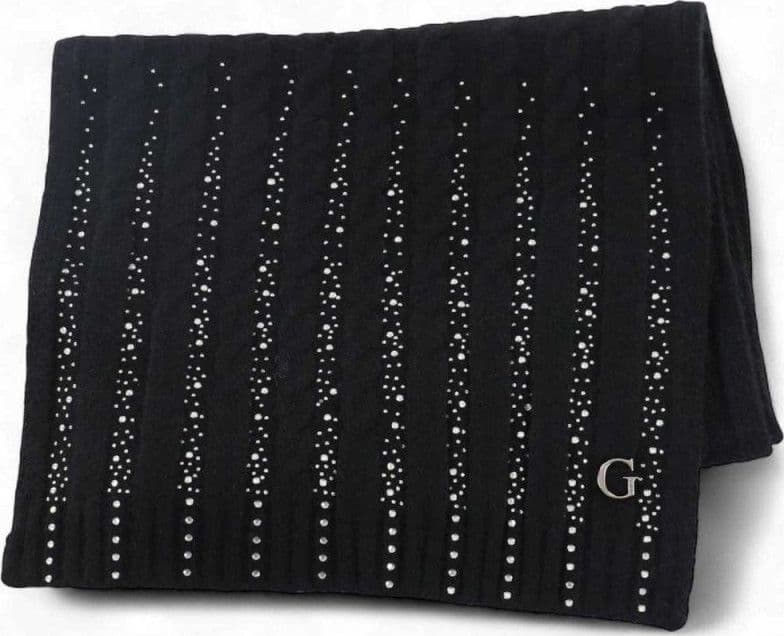 GUESS Sciarpa  Donna Nero - AW5384POL03BLA - 3