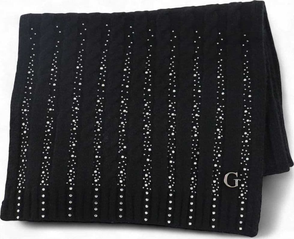 GUESS Sciarpa  Donna Nero - AW5384POL03BLA - 2