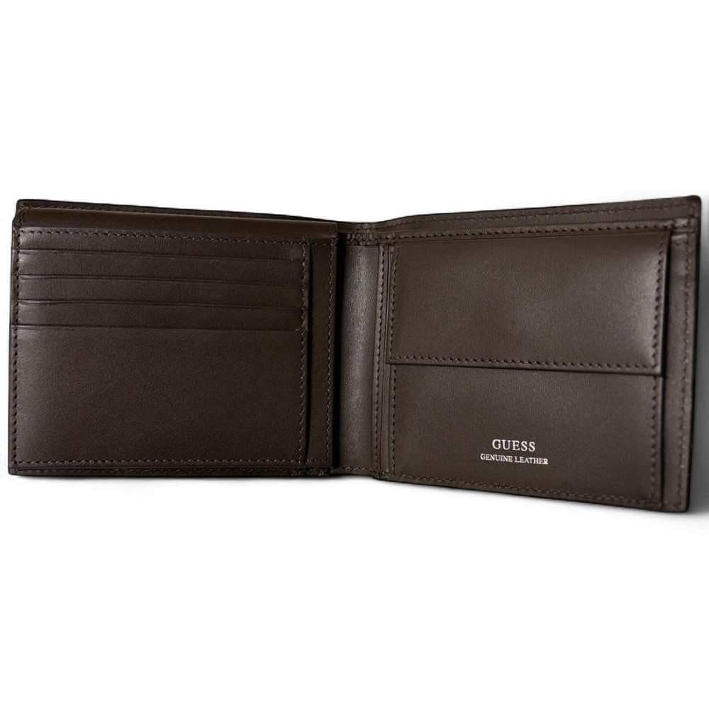 GUESS Portafoglio  Uomo Marrone - SMBAGRLEA24DKB - 4