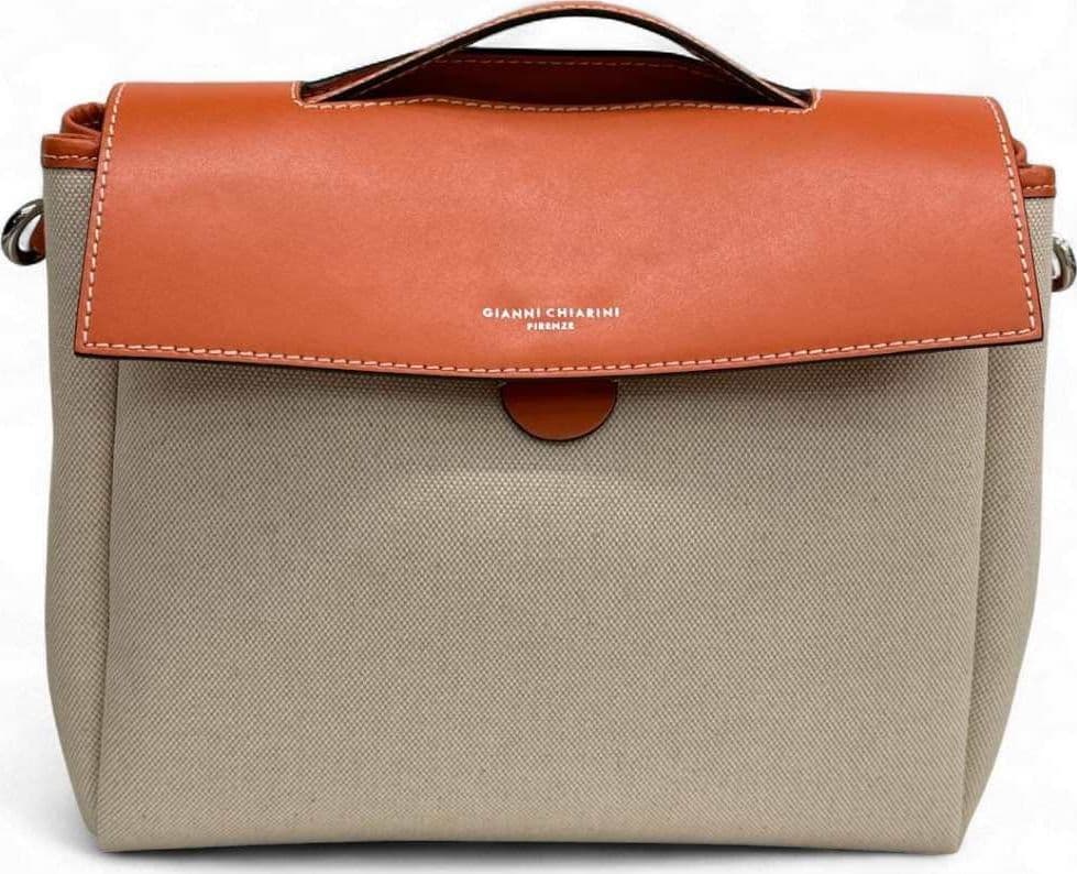 GIANNI CHIARINI Borsa a mano  Donna Beige-Arancio - BS11620-SAL-COR - 2