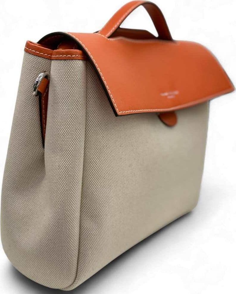 GIANNI CHIARINI Borsa a mano  Donna Beige-Arancio - BS11620-SAL-COR - 4