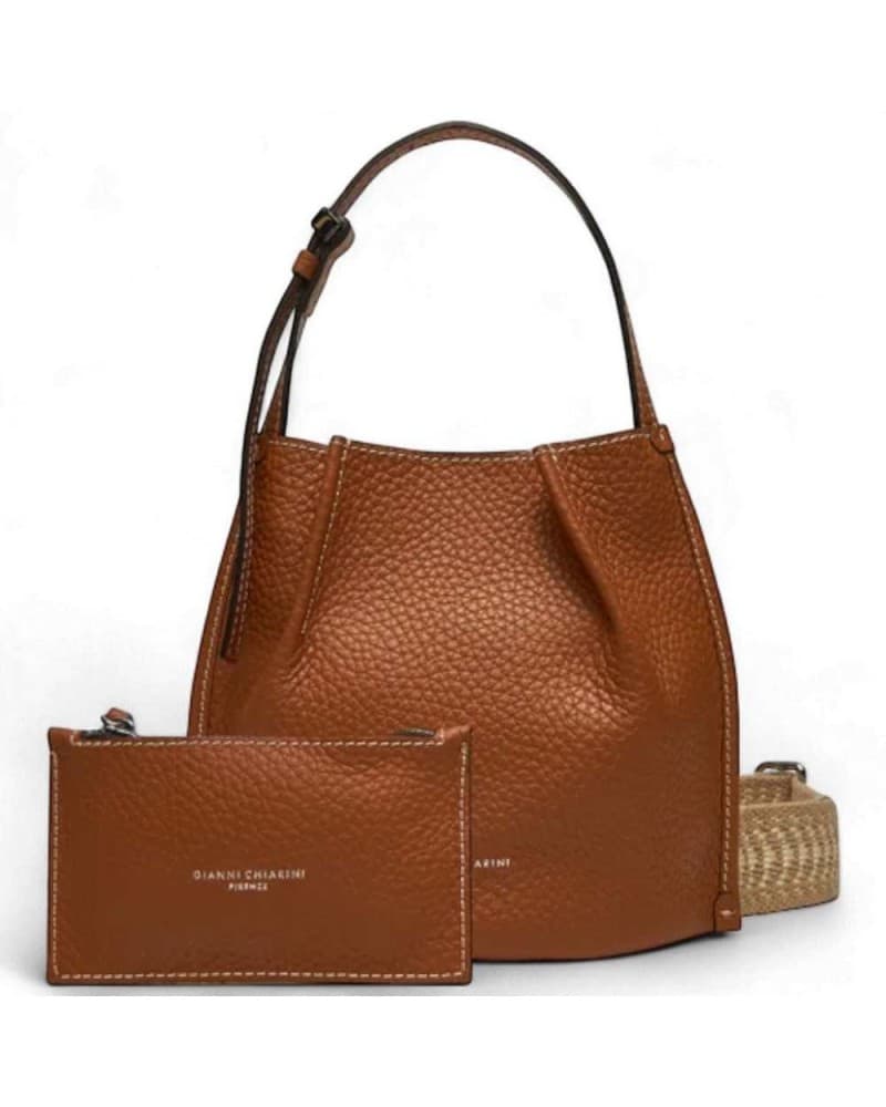 GIANNI CHIARINI Borsa a mano  Donna Marrone - 11635RNGDBLNAET13857 - 9