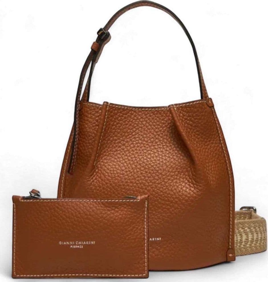 GIANNI CHIARINI Borsa a mano  Donna Marrone - 11635RNGDBLNAET13857 - 2