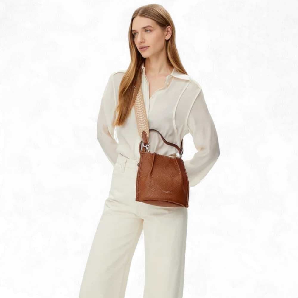 GIANNI CHIARINI Borsa a mano  Donna Marrone - 11635RNGDBLNAET13857 - 4