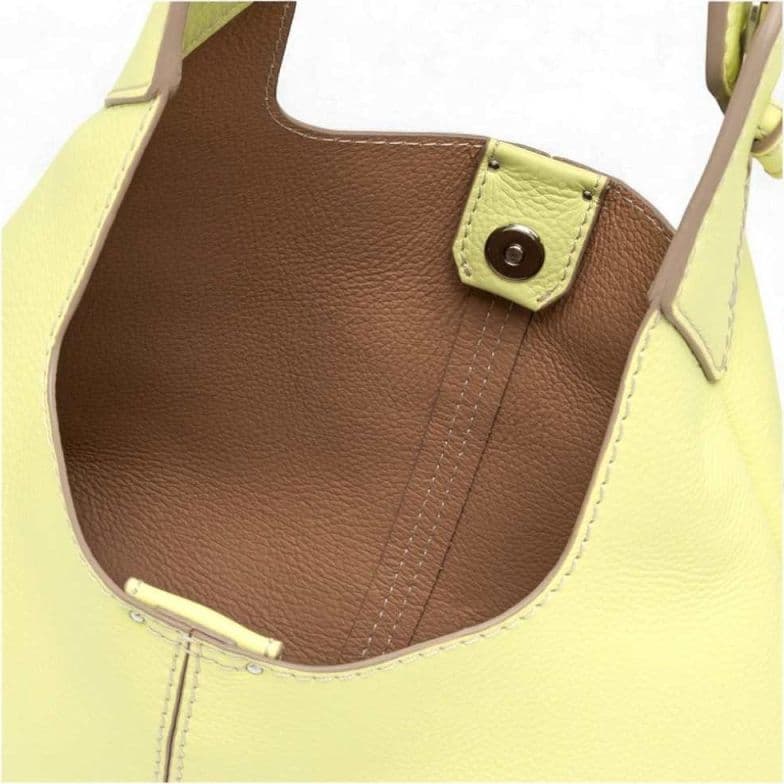 GIANNI CHIARINI Borsa a spalla  Donna Giallo - BS10646STSRDBL-SUN - 5