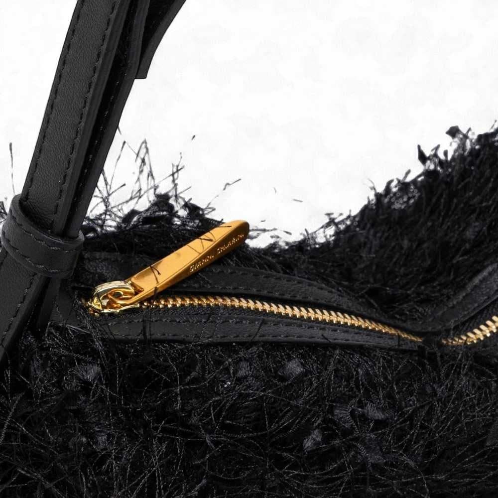 GIANNI CHIARINI Borsa a spalla  Donna Nero - BS11610CNFT001 - 6