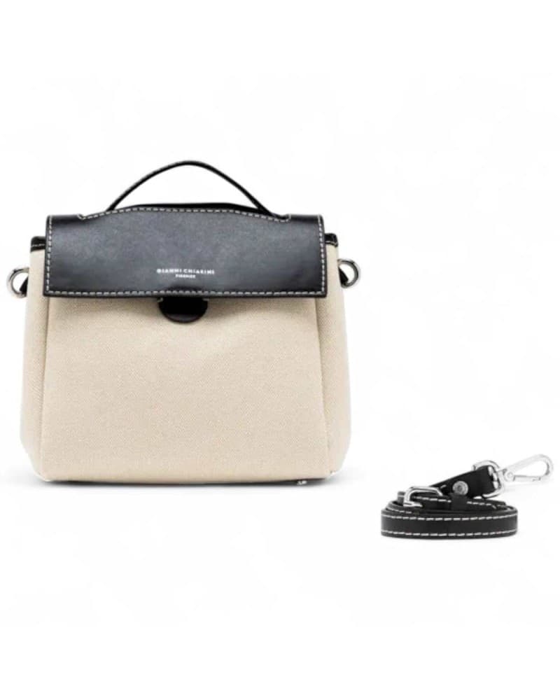 GIANNI CHIARINI Borsa a tracolla  Donna Nero Beige - BS11599-SAL-NERO