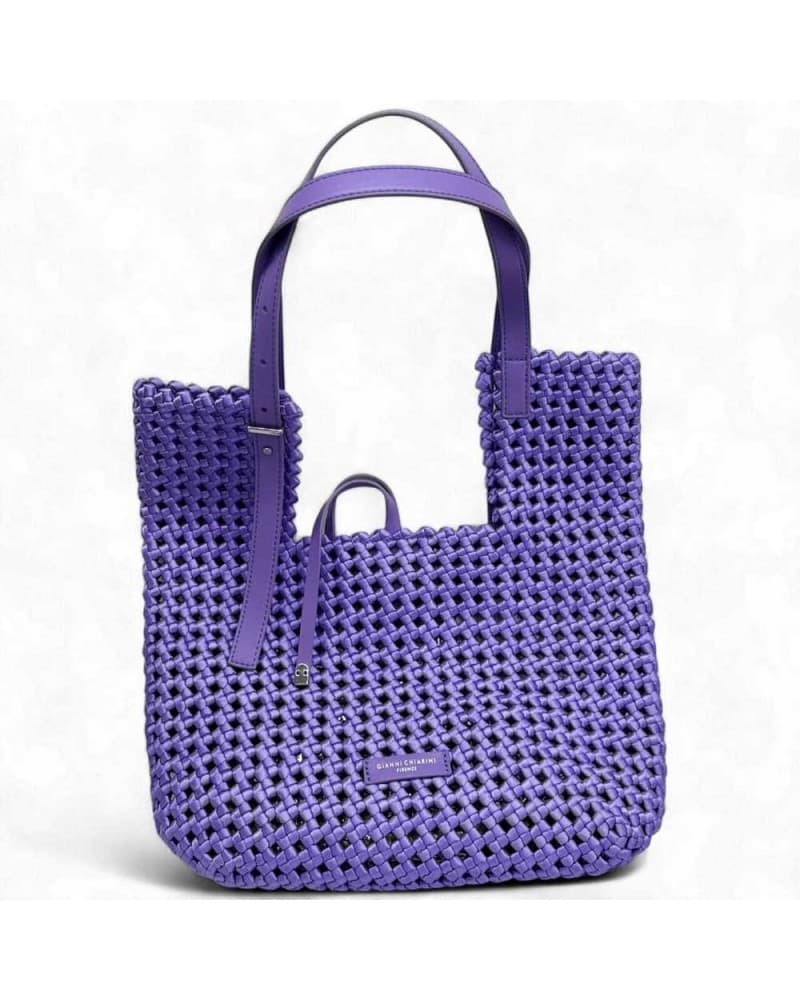 GIANNI CHIARINI Borsa a spalla  Donna Viola - BS115674WVNG-OPU - 3