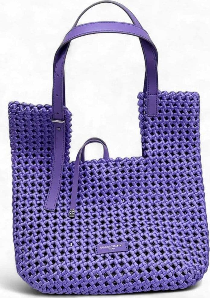 GIANNI CHIARINI Borsa a spalla  Donna Viola - BS115674WVNG-OPU - 2