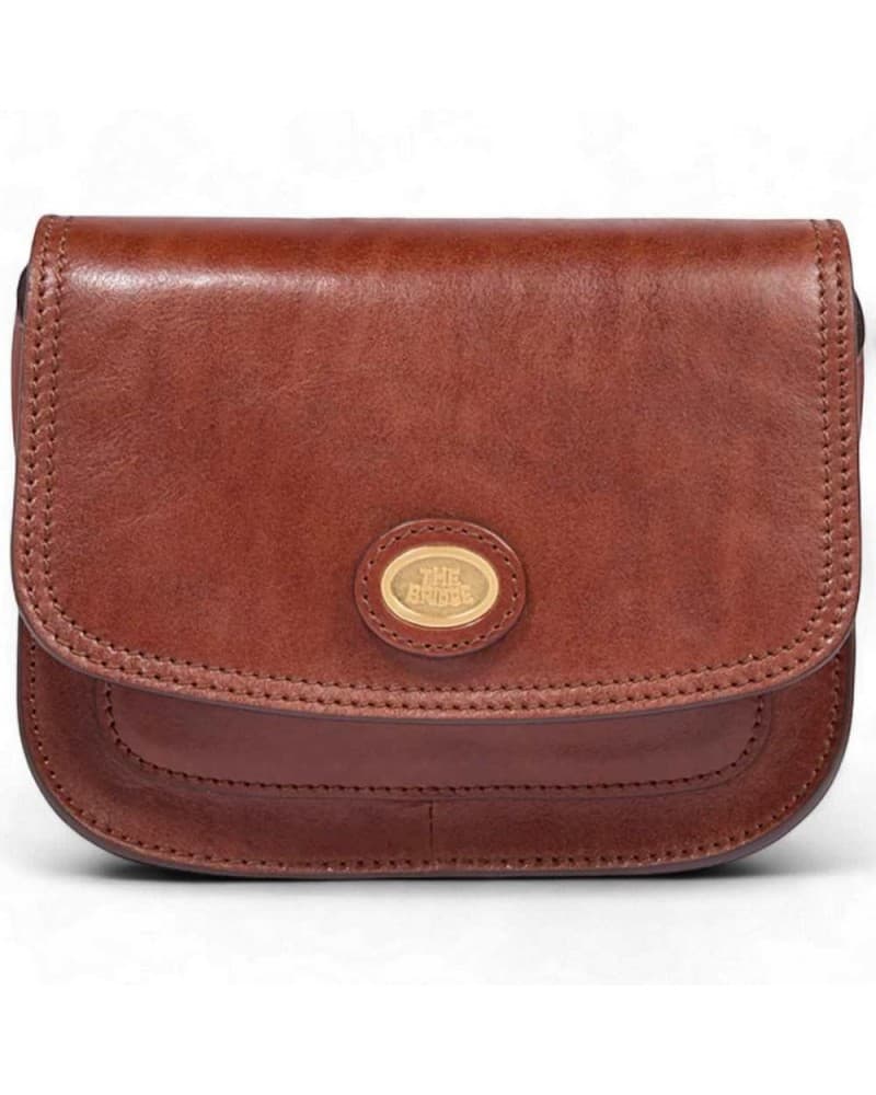 THE BRIDGE FIRENZE Borsa a tracolla The Bridge Donna Pelle Marrone - 04543501-14 - 9