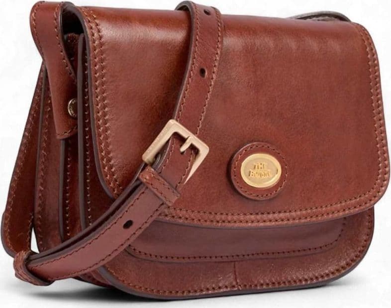 THE BRIDGE FIRENZE Borsa a tracolla The Bridge Donna Pelle Marrone - 04543501-14 - 3