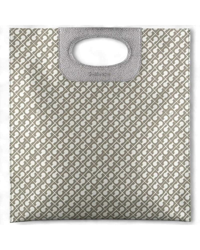 GHERARDINI Gherardini Borsa a mano Piattina Donna Tessuto Softy Argento - GH0163-ARG - 5