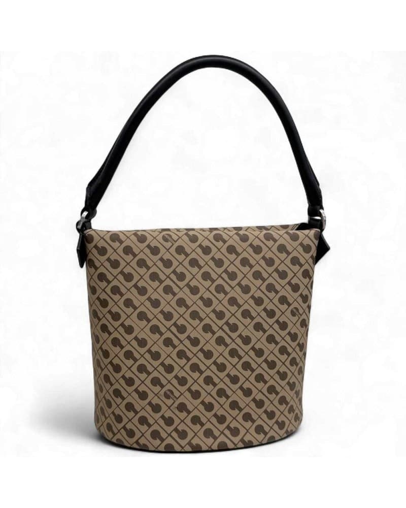GHERARDINI Gherardini Borsa a secchiello Millerighe Moka Donna Marrone - GHB0196-MOK - 5