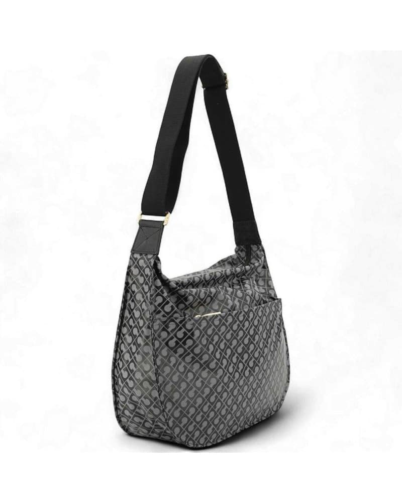 GHERARDINI Gherardini Borsa a tracolla Granite Donna Tessuto Softy Nero - GH0260-GRA - 3