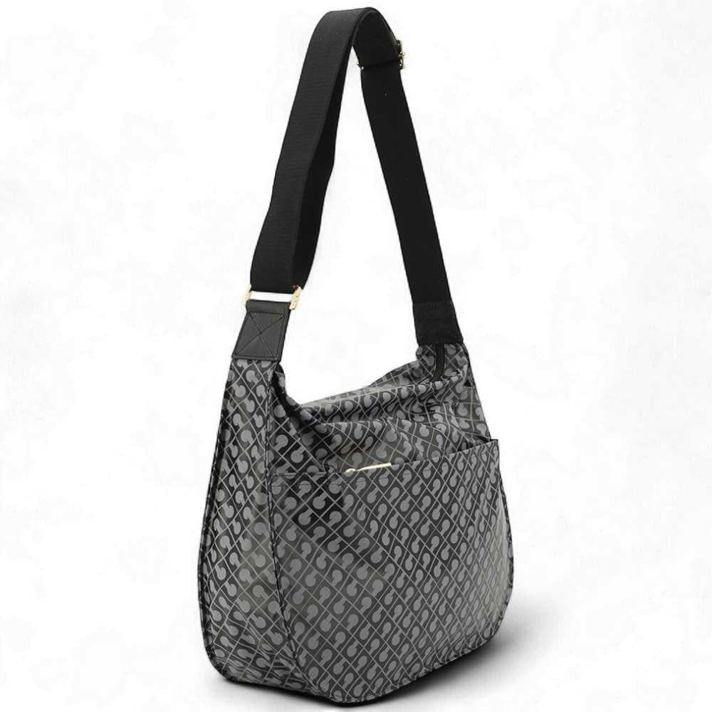 GHERARDINI Gherardini Borsa a tracolla Granite Donna Tessuto Softy Nero - GH0260-GRA - 4
