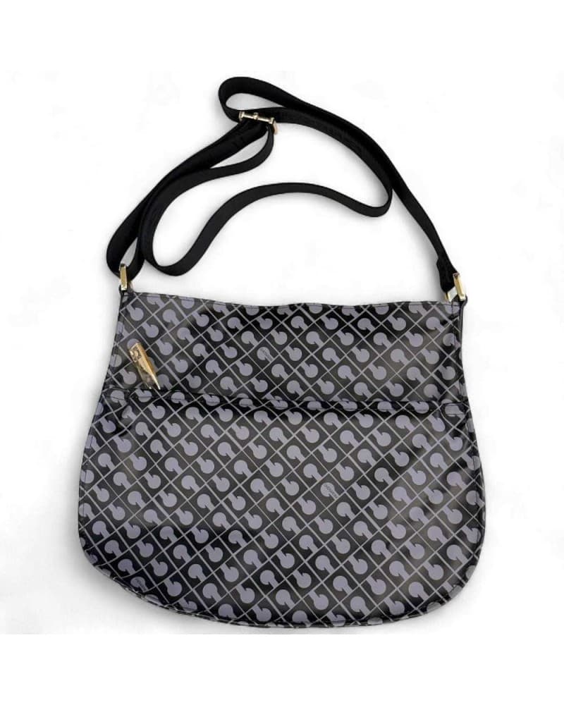 GHERARDINI Gherardini Borsa a tracolla Granite Donna Tessuto Softy Nero - GH0261-GRA - 7