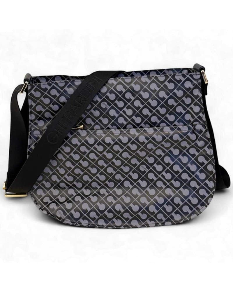 GHERARDINI Gherardini Borsa a tracolla Granite Donna Tessuto Softy Nero - GH0261-GRA - 3