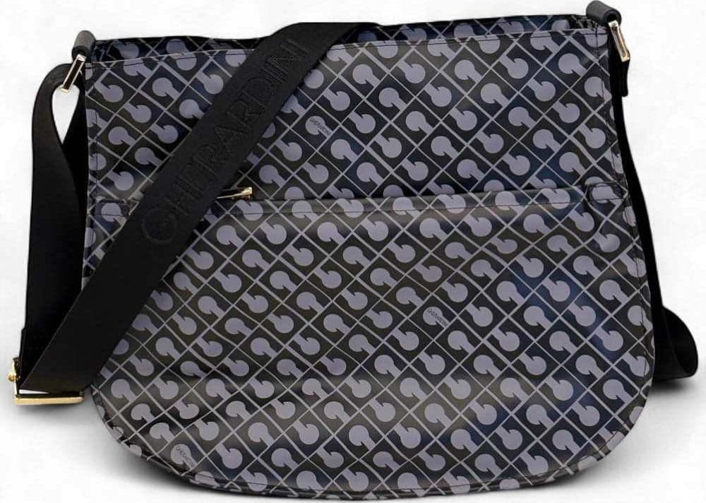 GHERARDINI Gherardini Borsa a tracolla Granite Donna Tessuto Softy Nero - GH0261-GRA - 4