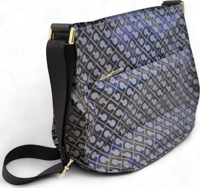 GHERARDINI Gherardini Borsa a tracolla Granite Donna Tessuto Softy Nero - GH0261-GRA - 5