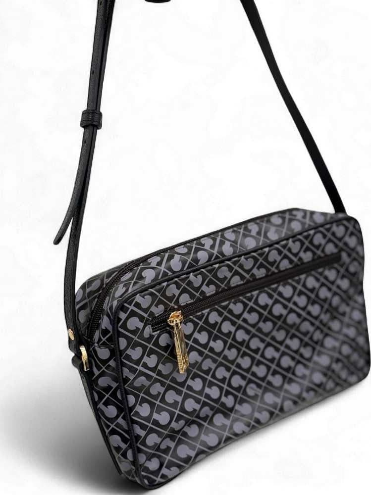 GHERARDINI Gherardini Borsa a tracolla Granite Donna Tessuto Softy Nero - GHB0112-GRA - 6