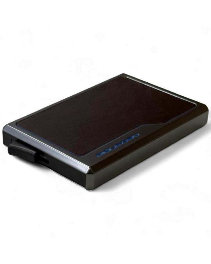 PIQUADRO Portacarte  Uomo Marrone - PP7072B2R-MO - 5