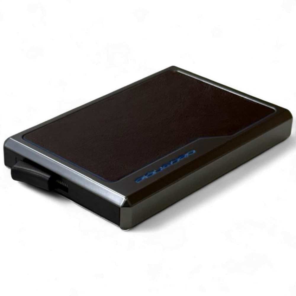 PIQUADRO Portacarte  Uomo Marrone - PP7072B2R-MO - 6